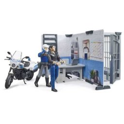 Bruder Set sa Figurama i Motorom Policijska Stanica 627324