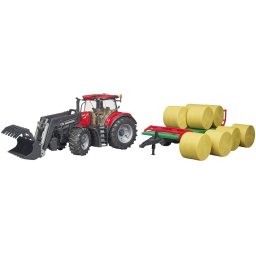 Bruder Traktor Case IH Optum 300CVX sa prikolicom 031985