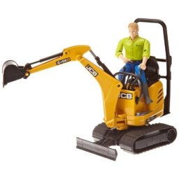 Bruder JCB mini guseničar 8010 CTS sa figurom 620028