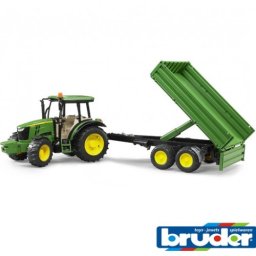 Bruder Traktor JD sa prikolicom 021085