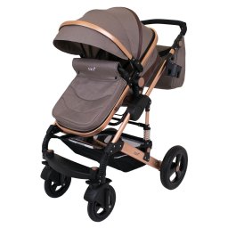 Kolica za bebe 2u1 Jungle Oxy grey, black