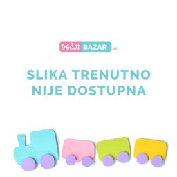 Plišana bela kuca velika igračka