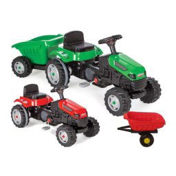 Traktor na pedale Pilsan sa prikolicom