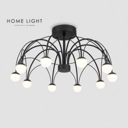 LED LUSTER 37W WW LUNA 320 CRNI BBLINK