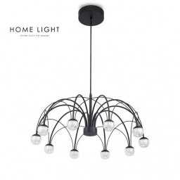 LED LUSTER 37W WW LUNA 319 CRNI BBLINK