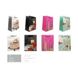 KESA UKRASNA M 18X10X23CM OP23046 ROĐENDANSKA WY