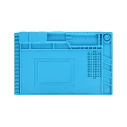 Silikonska radna podloga plava sa pregradama S-160 300mm x 450mm