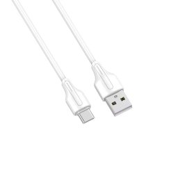 Data kabl LDNIO LS542 2.1A USB na Type C beli 2m