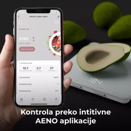 Aeno kuhinjska vaga KS1S bela