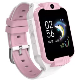 Smart watch CANYON Cindy KW-41, 1.69" IPS 240*280,ASR3603C, Nano SIM,GSM, LTE, 680mAh belo/pink