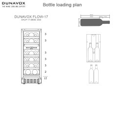 DUNAVOX DAUF-17.58DB vinska vitrina
