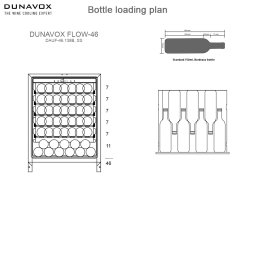 DUNAVOX DAUF-46.138B vinska vitrina