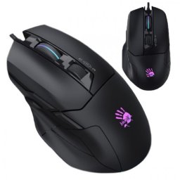 Gejmerski optički miš, A4Tech A4-W70 Max Bloody RGB, 2000Hz/100-10.000 Dpi, Black USB 126mm