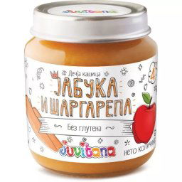 Juvitana kašica od jabuke i šargarepe 128g 4+