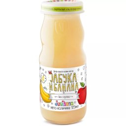 Juvitana kašasti sok od jabuke i banane 125ml