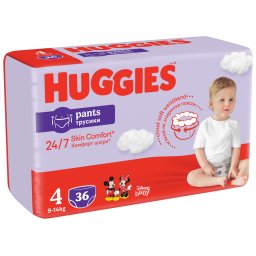 HUGGIES Pants pelene gaćice (4) 9-14 kg 36kom