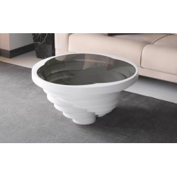 Klub sto Lara Beli 900x900x420 mm ( 800-584 )
