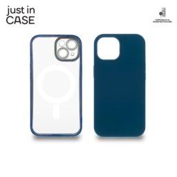 Just in Case 2u1 Extra case mag mix plus paket plavi za iPhone 15 Plus ( MAGPL114BL )