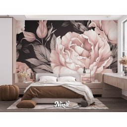 Foto tapet Roze cvetovi Tapet455