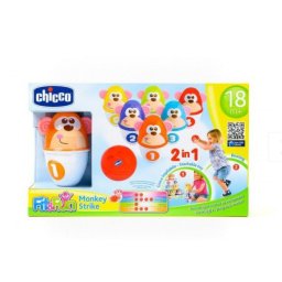 Chicco igračka set za kuglanje-Majmunčići ( A011949 )