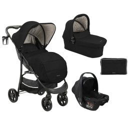 Kolica premium 3in1 set Selina Black