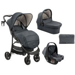 Kolica premium 3in1 set Selina Dark Grey