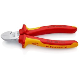 Knipex kose sečice izolovane 1000V VDE 160mm ( 70 26 160 )