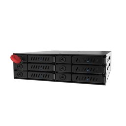 Chieftec CMR-625 6 x 2.5" SATA rack fioka crna