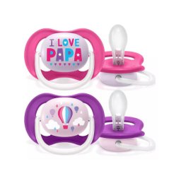 Avent Varalica Ultra Air 6-18m Papa/Ballo za devojčice SCF080/04