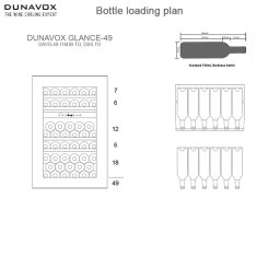 DUNAVOX DVH-44.120DB.TO vinska vitrina
