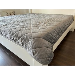Mekani prekrivač Soft cover Siva 200x200cm ( VLK4010269-siva )