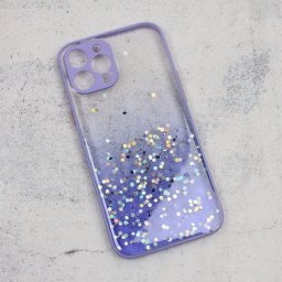 Maska Frame Glitter za iPhone 12 Pro Max 6.7 ljubicasta