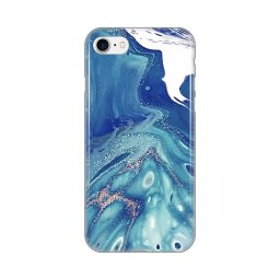 Maska Silikonska Print za iPhone 7/8/SE 2020/2022 Blue Marble