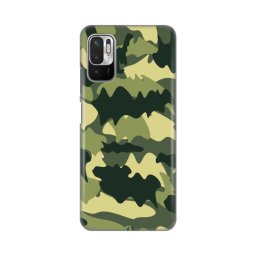 Maska Silikonska Print Skin za Xiaomi Redmi Note 10 5G Army