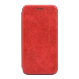 Maska Teracell Leather za iPhone 13 Pro 6.1 crvena