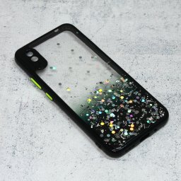 Torbica Frame Glitter za Xiaomi Redmi 9A crna