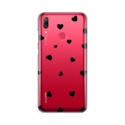 Maska Silikonska Print Skin za Huawei Y7 2019/Y7 Prime 2019 Hearts