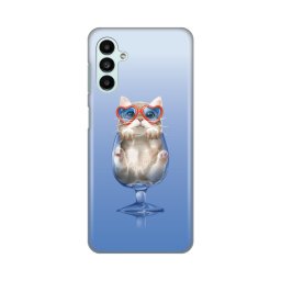 Maska Silikonska Print za Samsung A136B/A047F Galaxy A13 5G/A04s Funny Cat