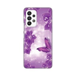 Maska Silikonska Print za Samsung A536B Galaxy A53 5G Butterfly And Flowers