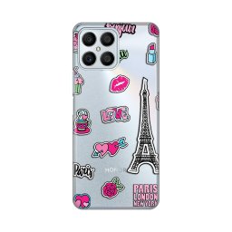 Maska Silikonska Print Skin za Honor X8 Love Paris