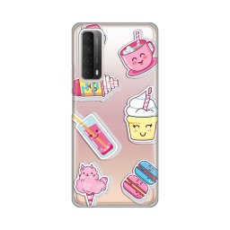Maska Silikonska Print Skin za Huawei P Smart 2021 Ice cream