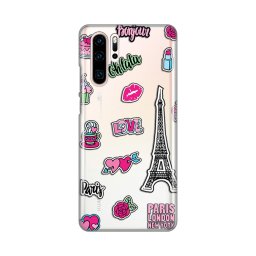 Maska Silikonska Print Skin za Huawei P30 Pro Love Paris