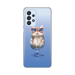 Maska Silikonska Print za Samsung A336B Galaxy A33 5G Funny Cat