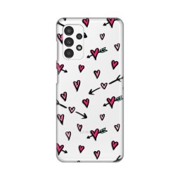 Torbica Silikonska Print Skin za Samsung A135F Galaxy A13 4G Heart Pattern
