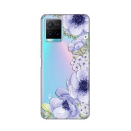 Maska Silikonska Print Skin za Vivo Y21/Y21s/Y33s Blue Roses