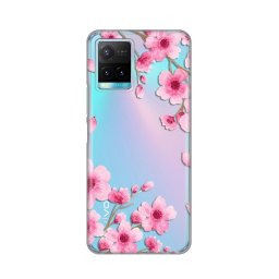 Maska Silikonska Print Skin za Vivo Y21/Y21s/Y33s Rose flowers