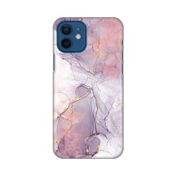 Maska Silikonska Print za iPhone 12 6.1 Pink Marble