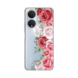 Maska Silikonska Print Skin za Honor X7 Wild Roses