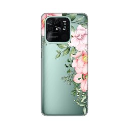 Maska Silikonska Print Skin za Xiaomi Redmi 10C Gentle Rose Pattern