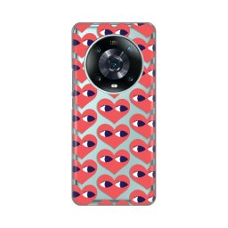Torbica Silikonska Print Skin za Honor Magic 4 Pro Eye Heart Pattern
